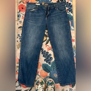 Kut Bardot skinny boyfriend jean size 10